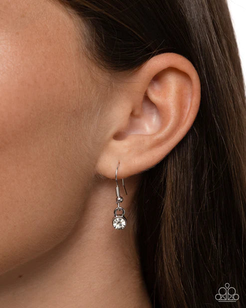 Twirling Triad - Purple Necklace