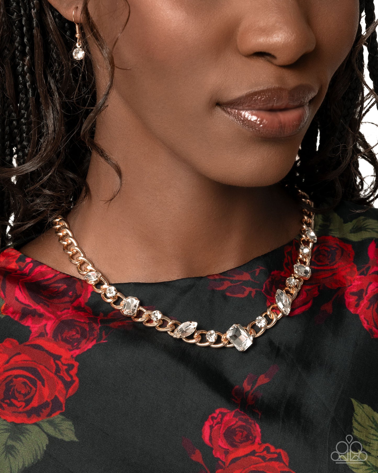 Pronged Perfection - Gold Necklace