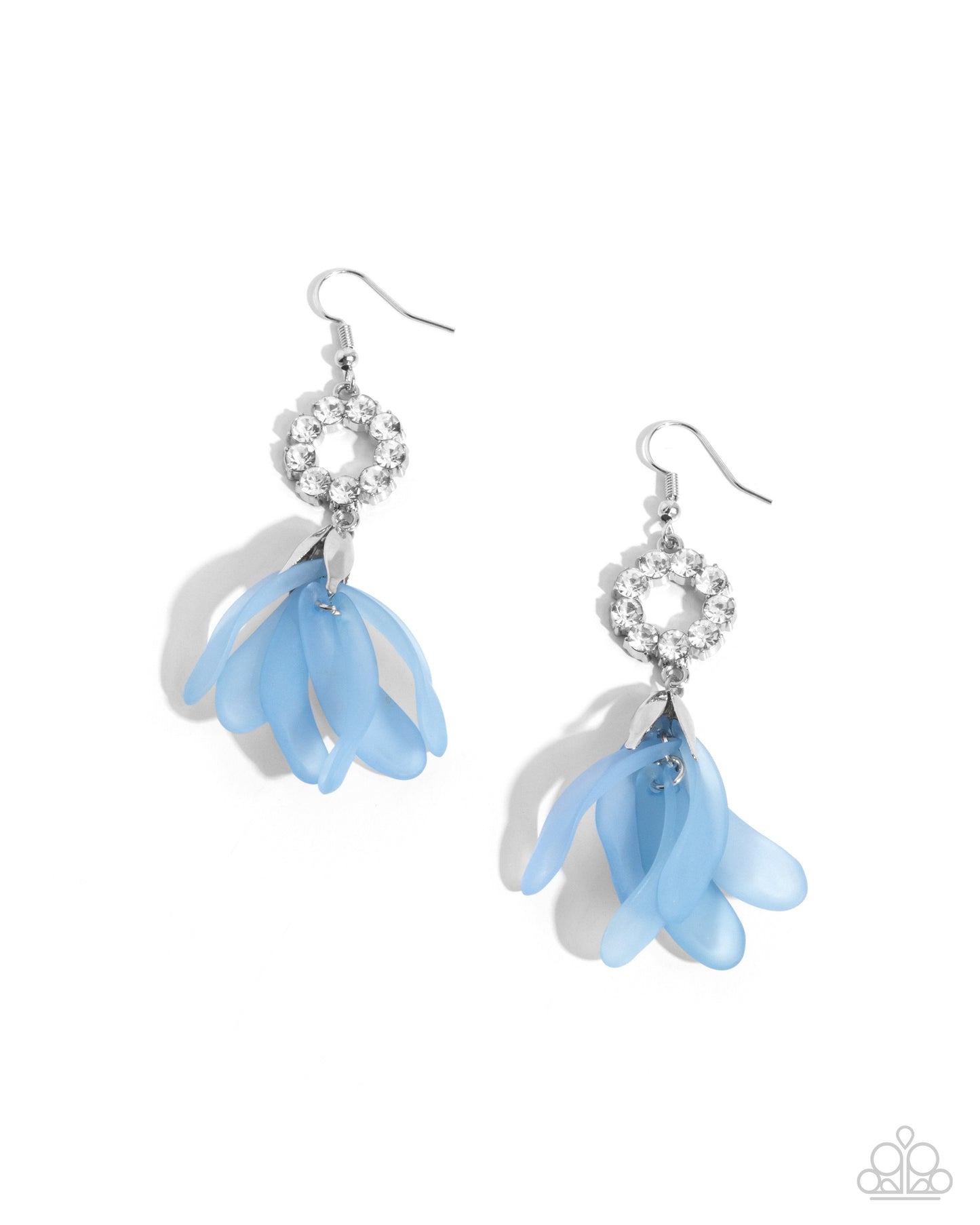 Profuse Petals - Blue Earring
