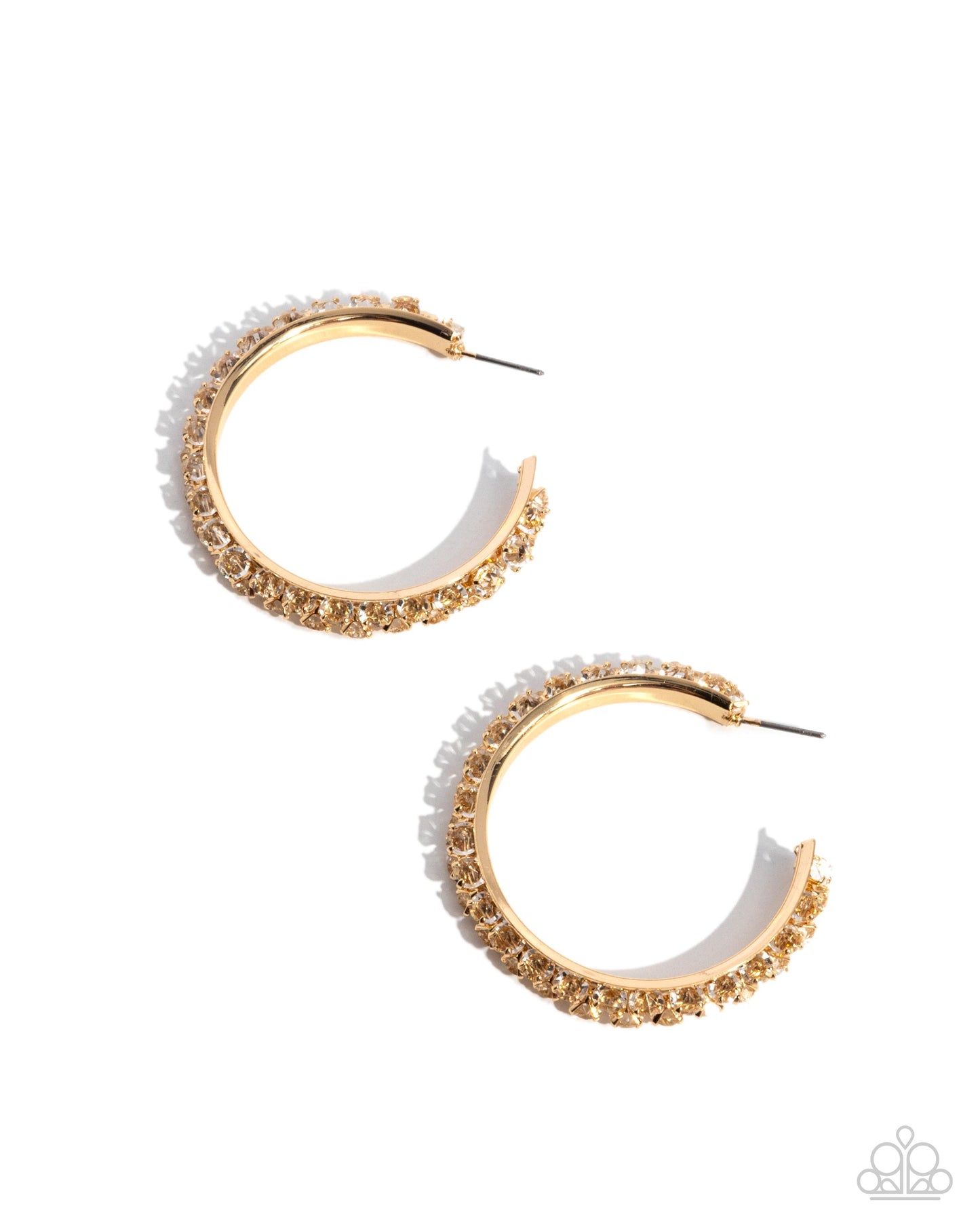Glowing Garland - Gold Earring