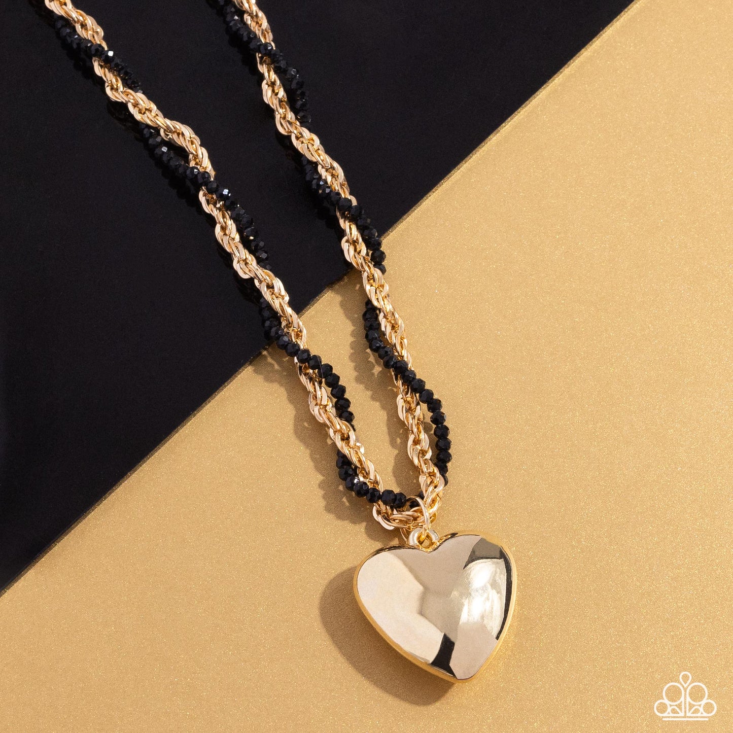 Falling Slowly - Gold Necklace