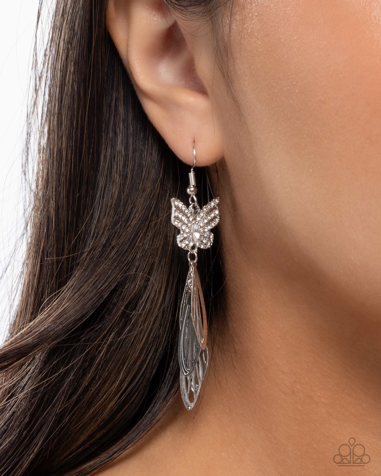 Fairy Dust - White Earring