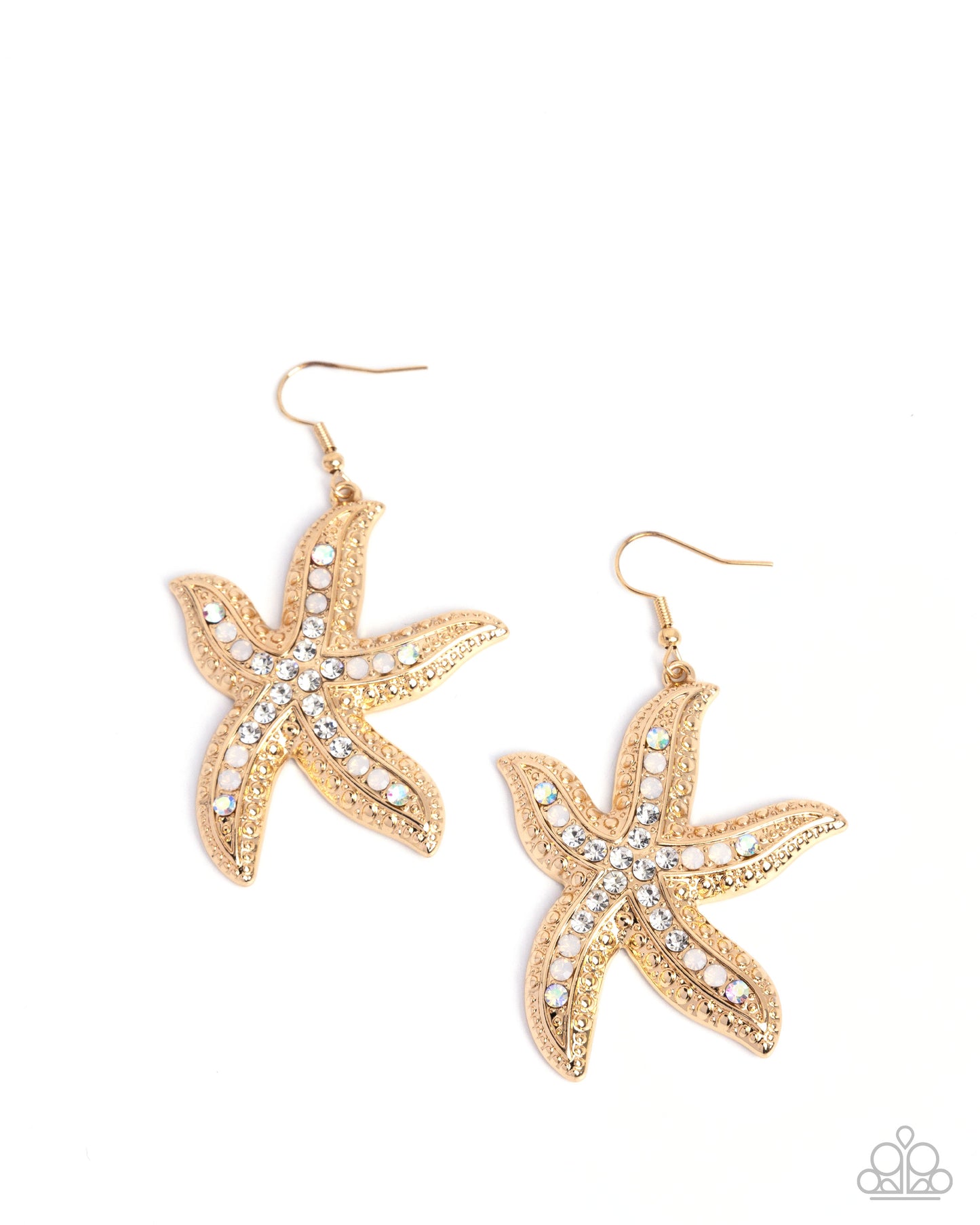 Seize the Starfish - Gold Earring