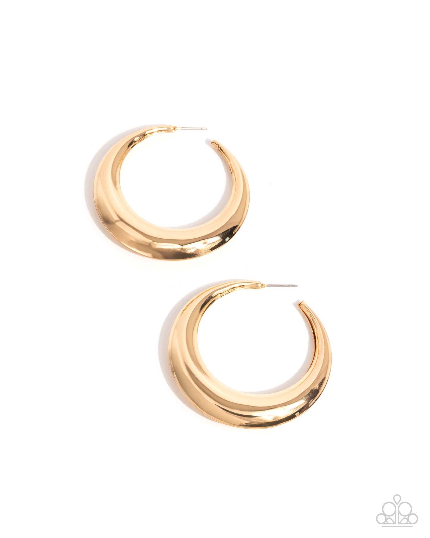 Circular Circumstance - Gold Earring