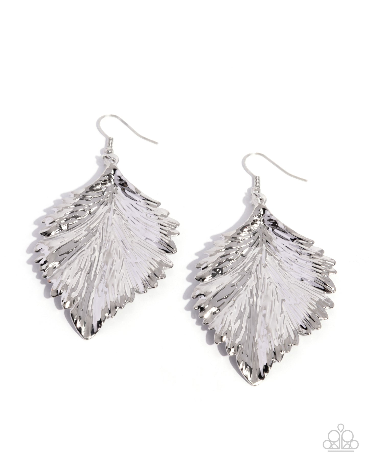 Feathered Flair - Silver Earring