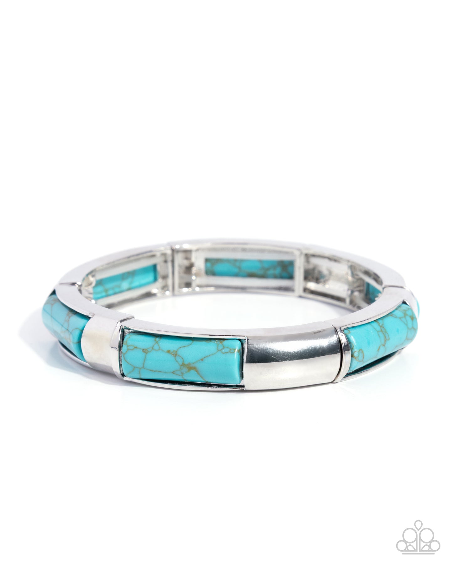 Memorable Marbling - Blue Bracelet