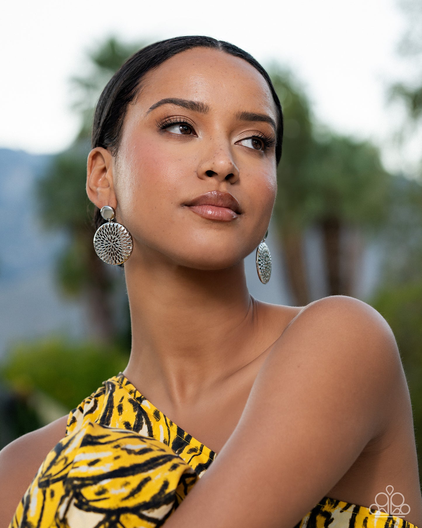 Woven Ware - Silver Earring