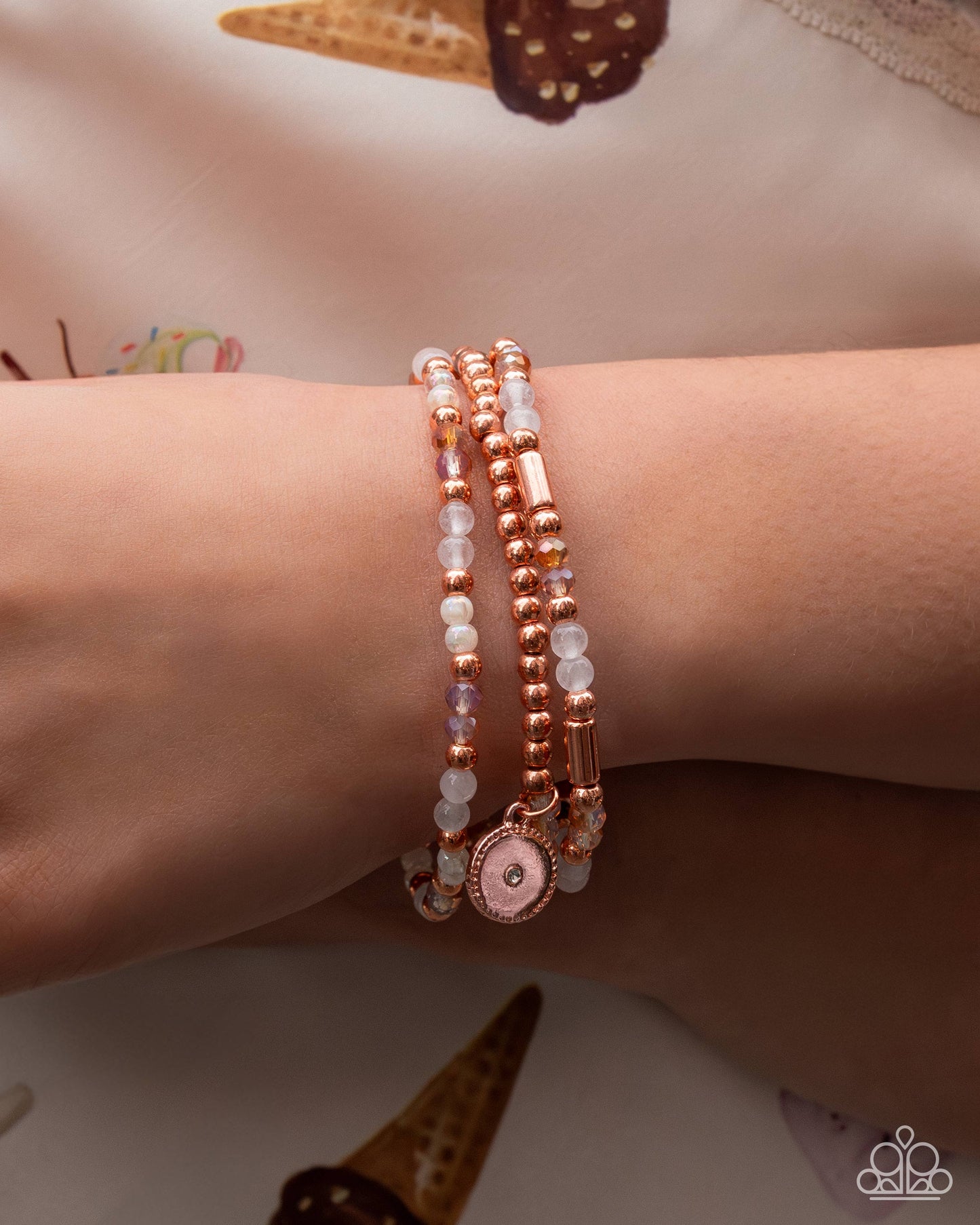 Studded Stack - Copper Bracelet