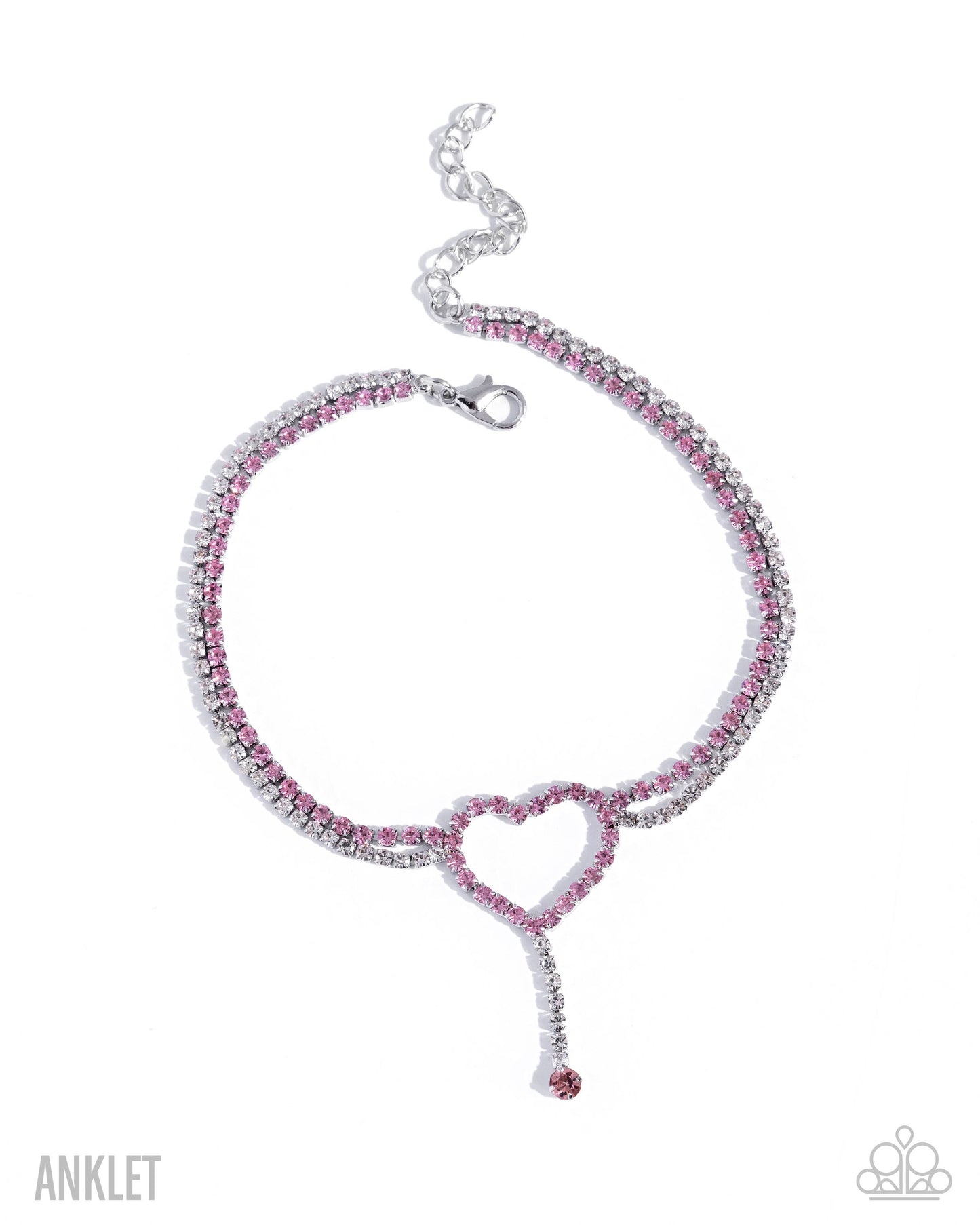 Refreshing Romance - Pink Anklet