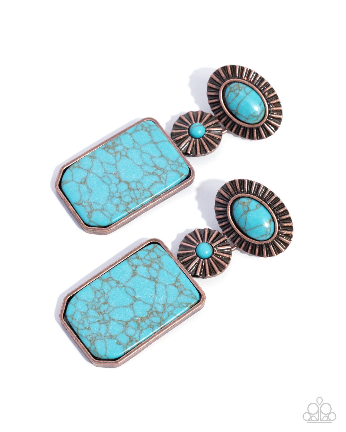 Noteworthy Navigation - Copper Earring