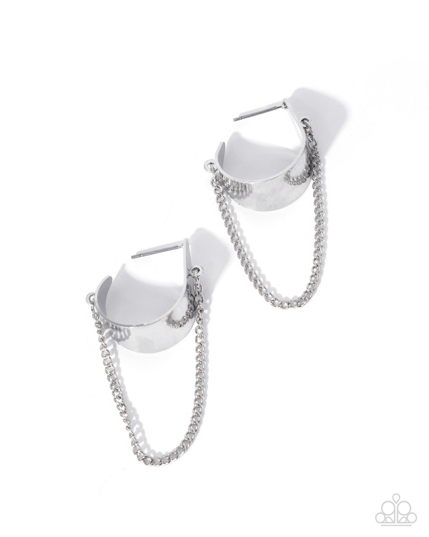 Dripping In Delight - Silver Earring