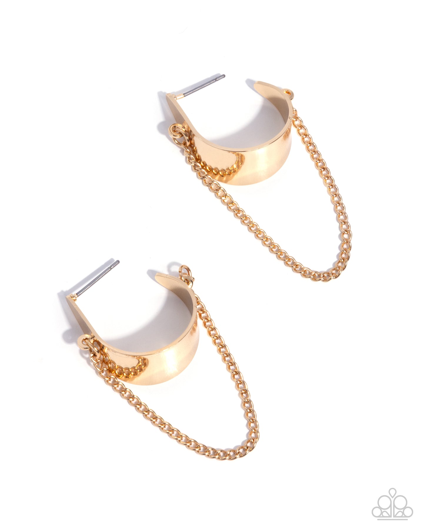 Dripping In Delight - Gold Earring