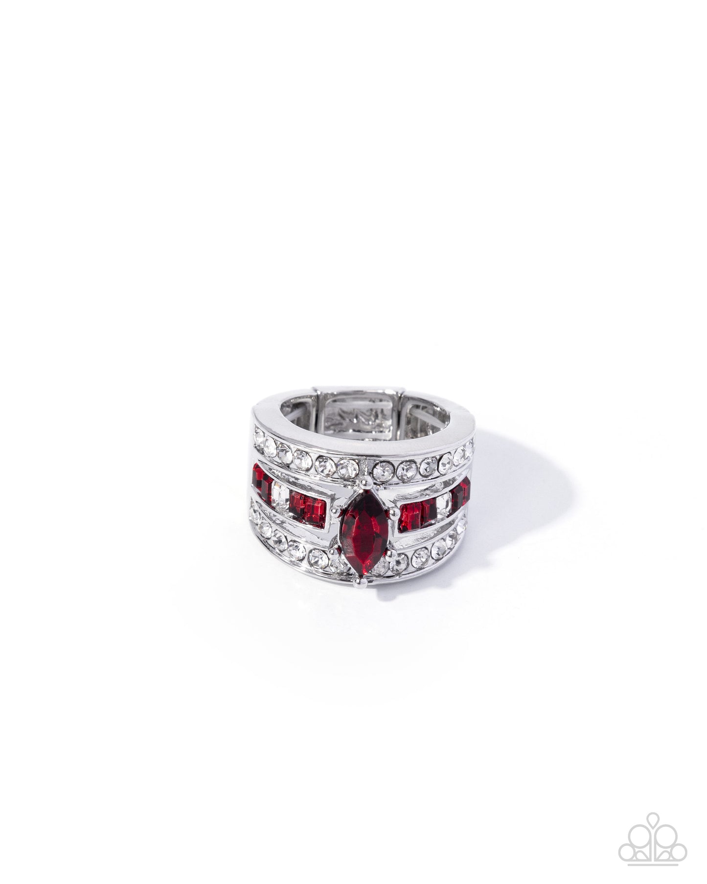 Stacked Spirit - Red Ring