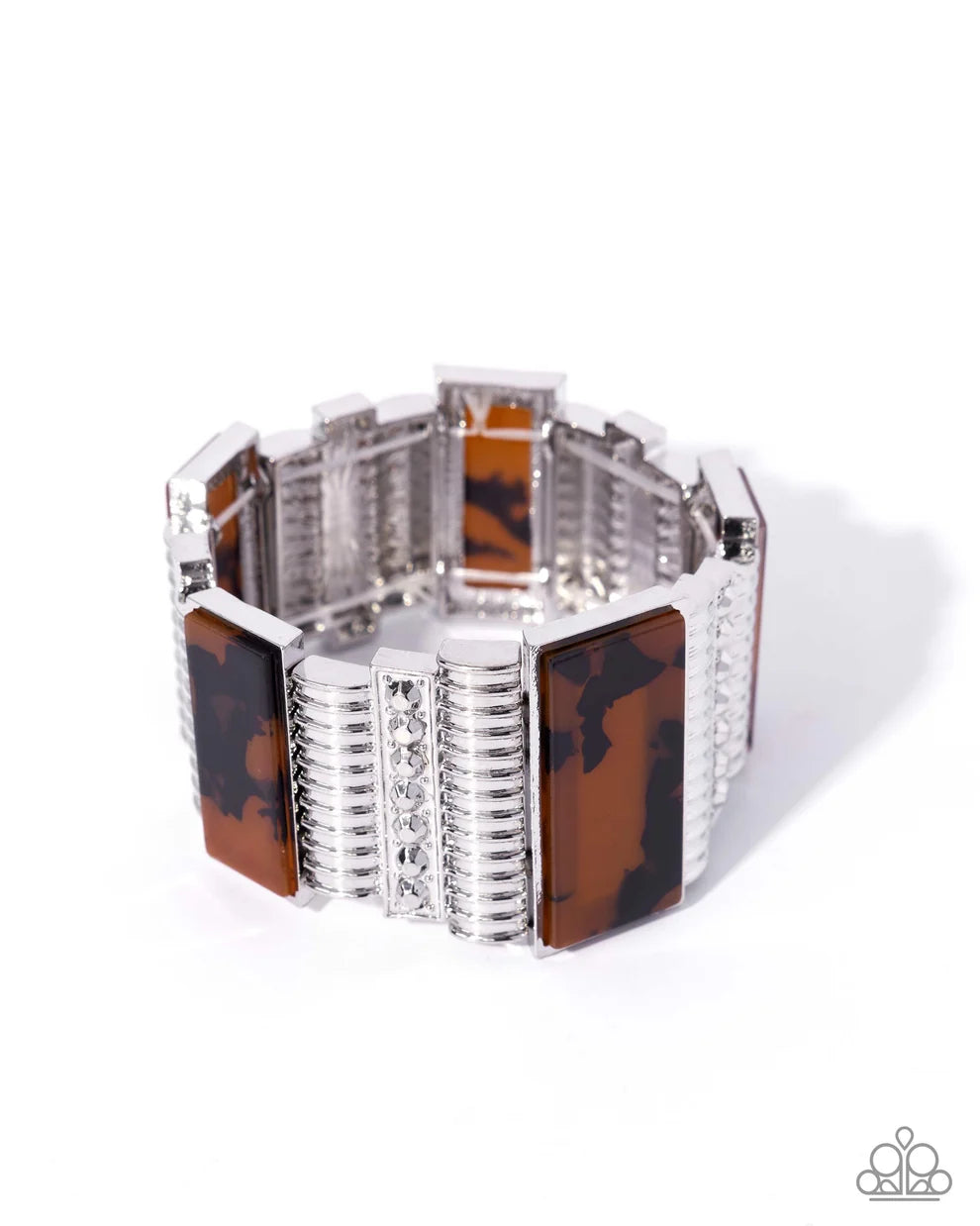 Audacious Pattern - Brown Bracelet