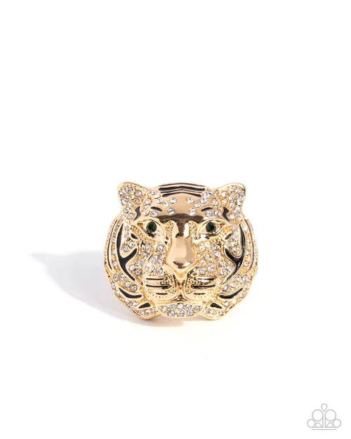 Treasured Tiger - Gold Ring