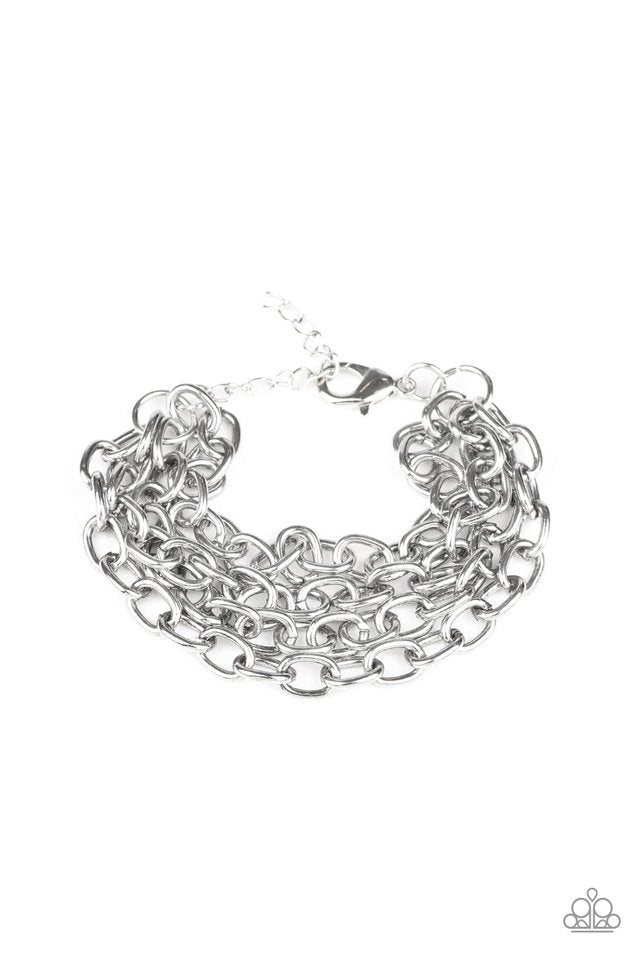 Fast Ball - Silver Bracelet