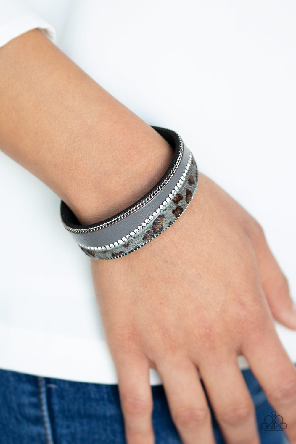 Flirtatiously Feline - Silver Bracelet