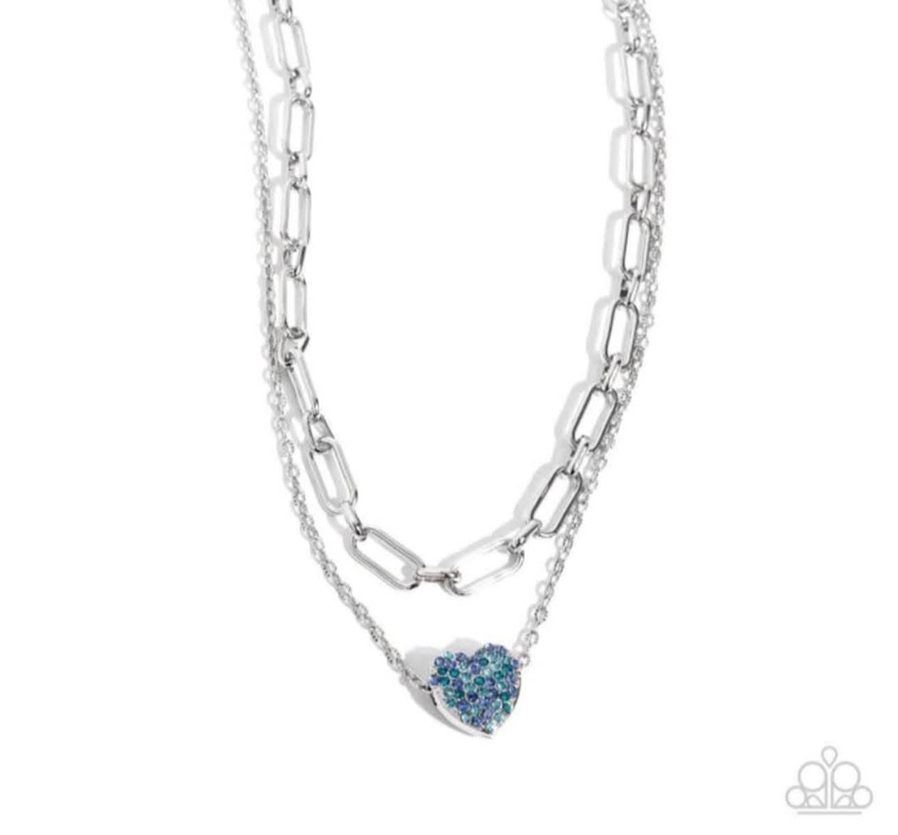 Electric Energy - Blue Necklace