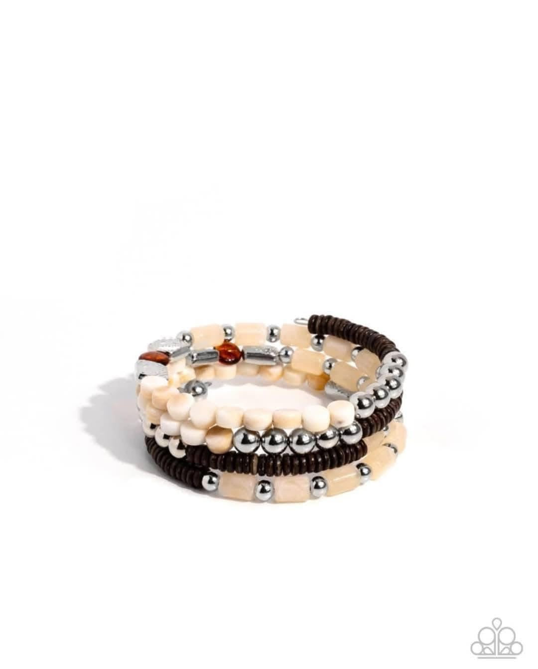 Eclectic Empire - Brown Bracelet