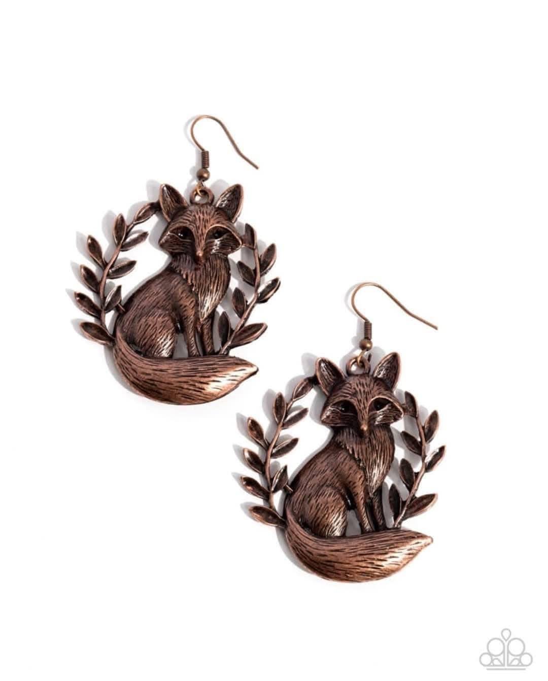 Foxy Fashion - Copper Earring