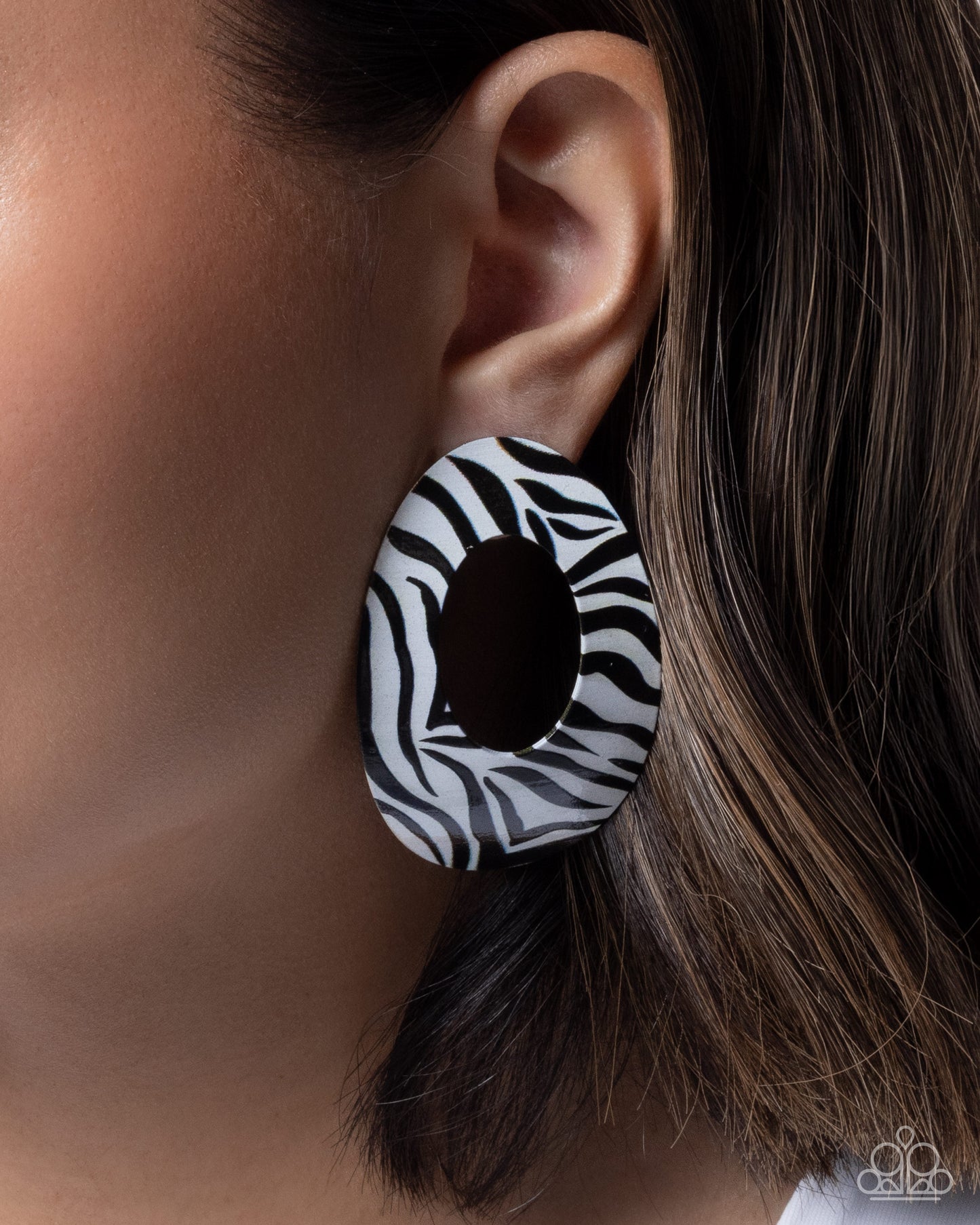Zebra Style - Multi Earring