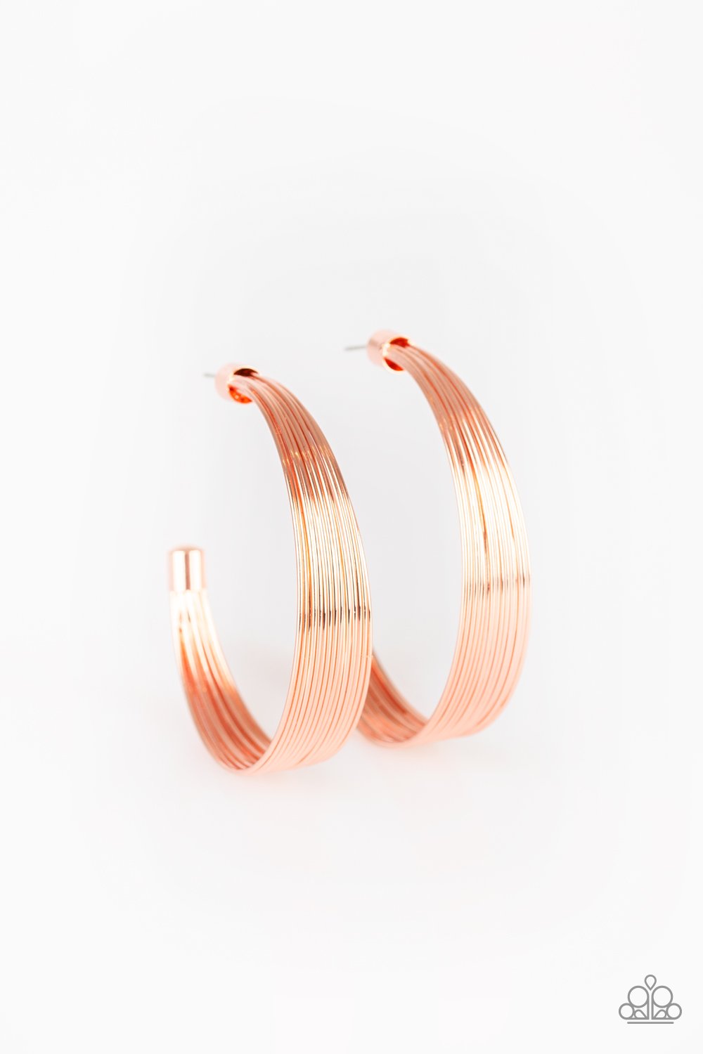 Live Wire - Copper Earring