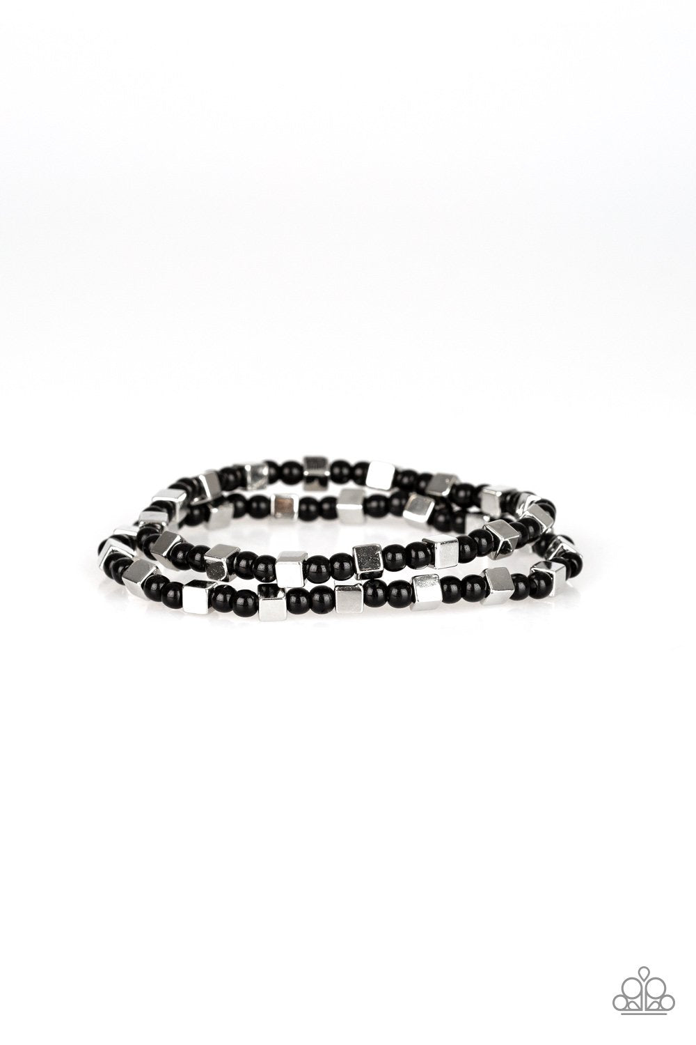 Trendy Tribalist - Black Bracelet