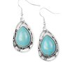 Abstract Anthropology - Blue Earrings