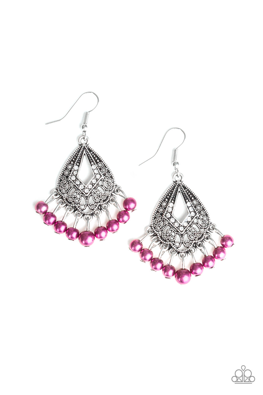 Gracefully Gatsby - Purple Earring