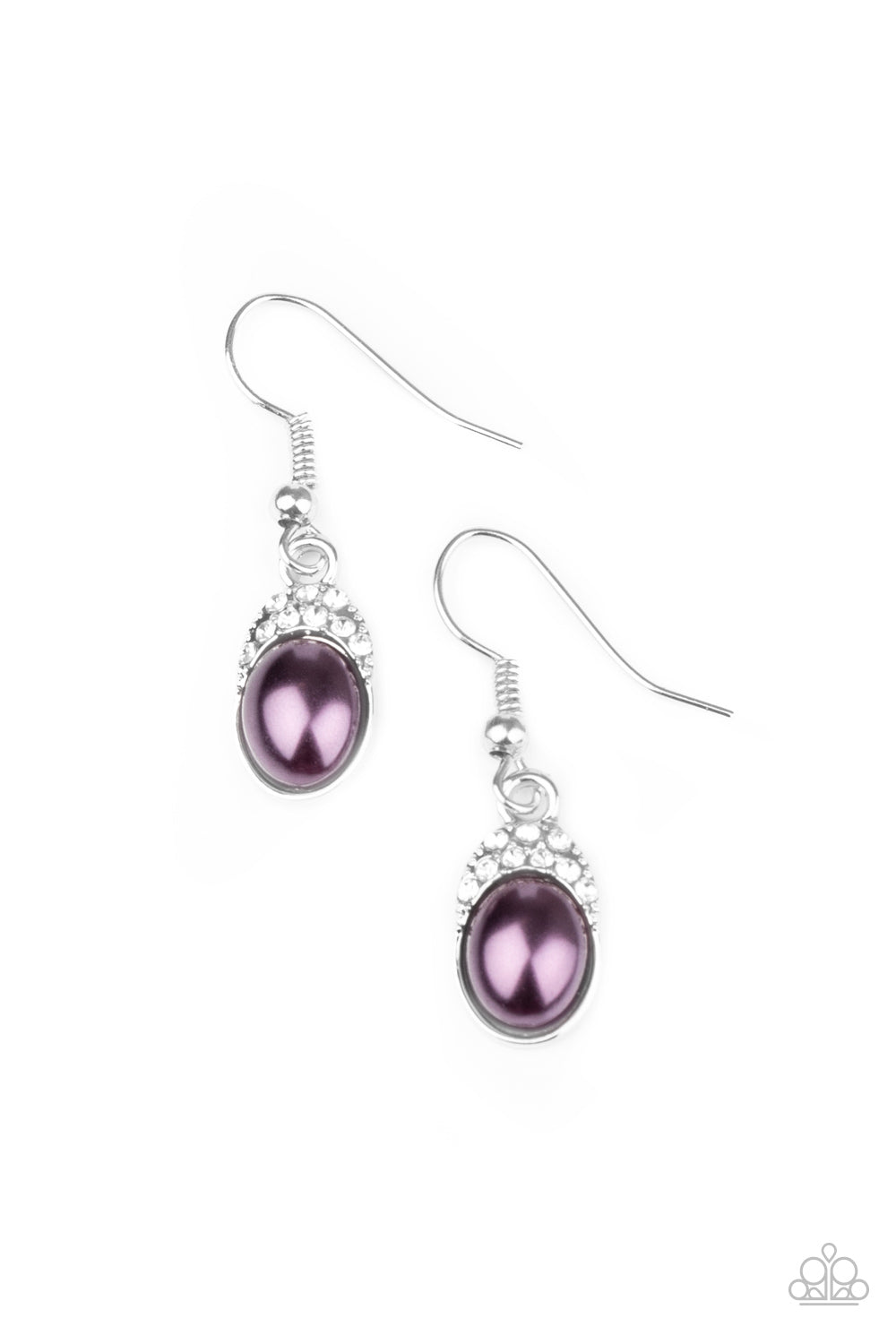 How Fancy - Purple Earring