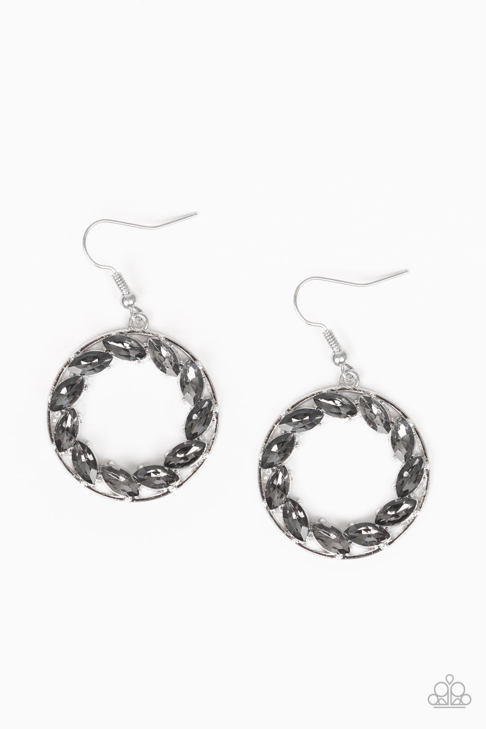 Silver Global Glow Earrings