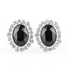 Hold Court - Black Earring