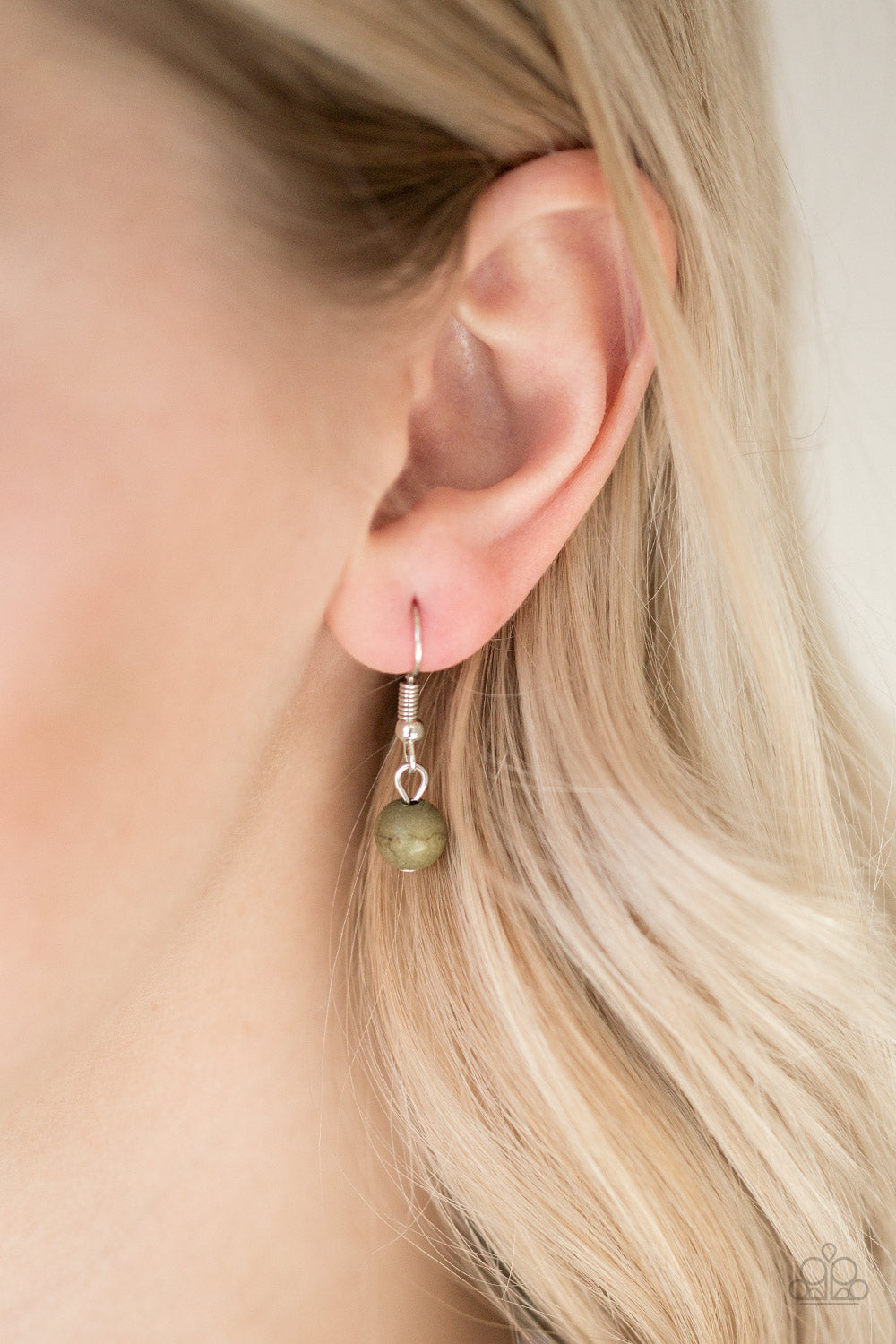 Ground Forces - Green Necklace