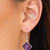 Feeling Inde-PENDANT - Purple Necklace