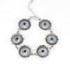 Funky Flower Child - Blue Bracelet