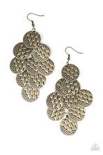 The Party Animal - Brass Earrings