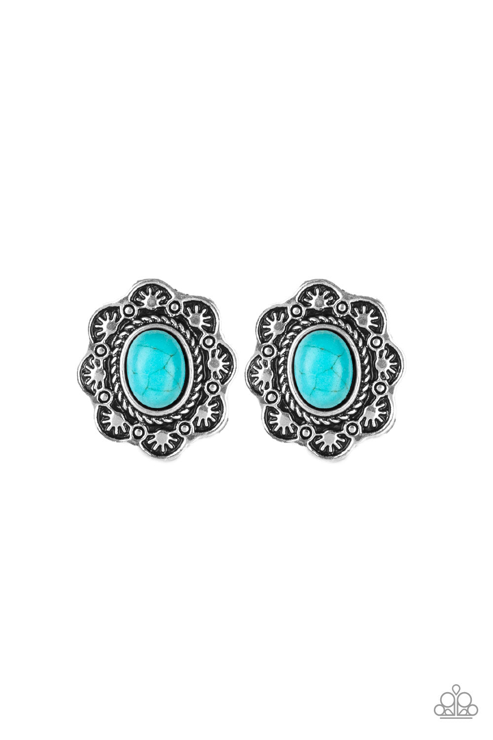 Springtime Deserts - Blue Earring