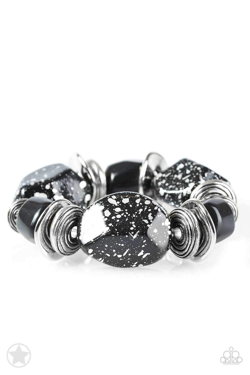 Glaze Of Glory - Black Bracelet