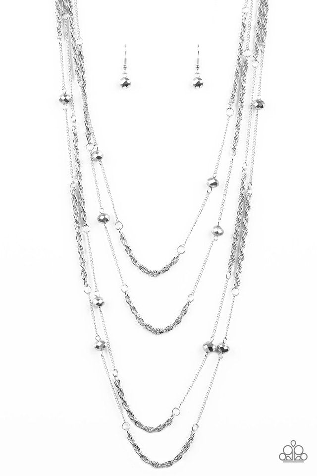 Silver Open For Opulence Necklace