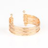 Sleek Shimmer - Gold Bracelet
