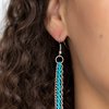 Industrial Vibrance - Blue Necklace
