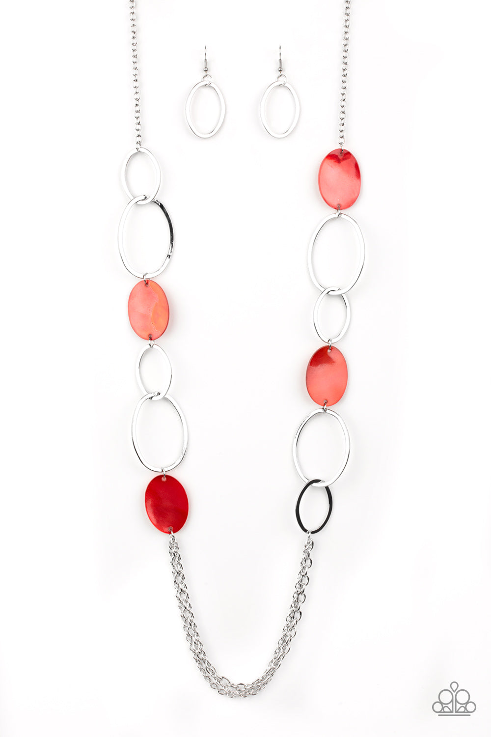 Kaleidoscope Coasts - Red Necklace