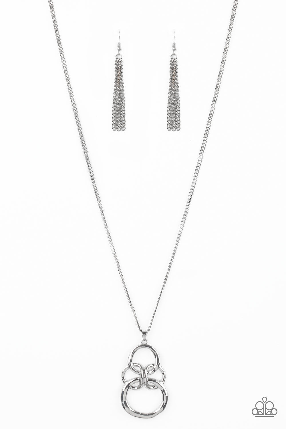 Silver Courageous Contour Necklace
