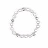 Rosy Radiance - Silver Bracelet