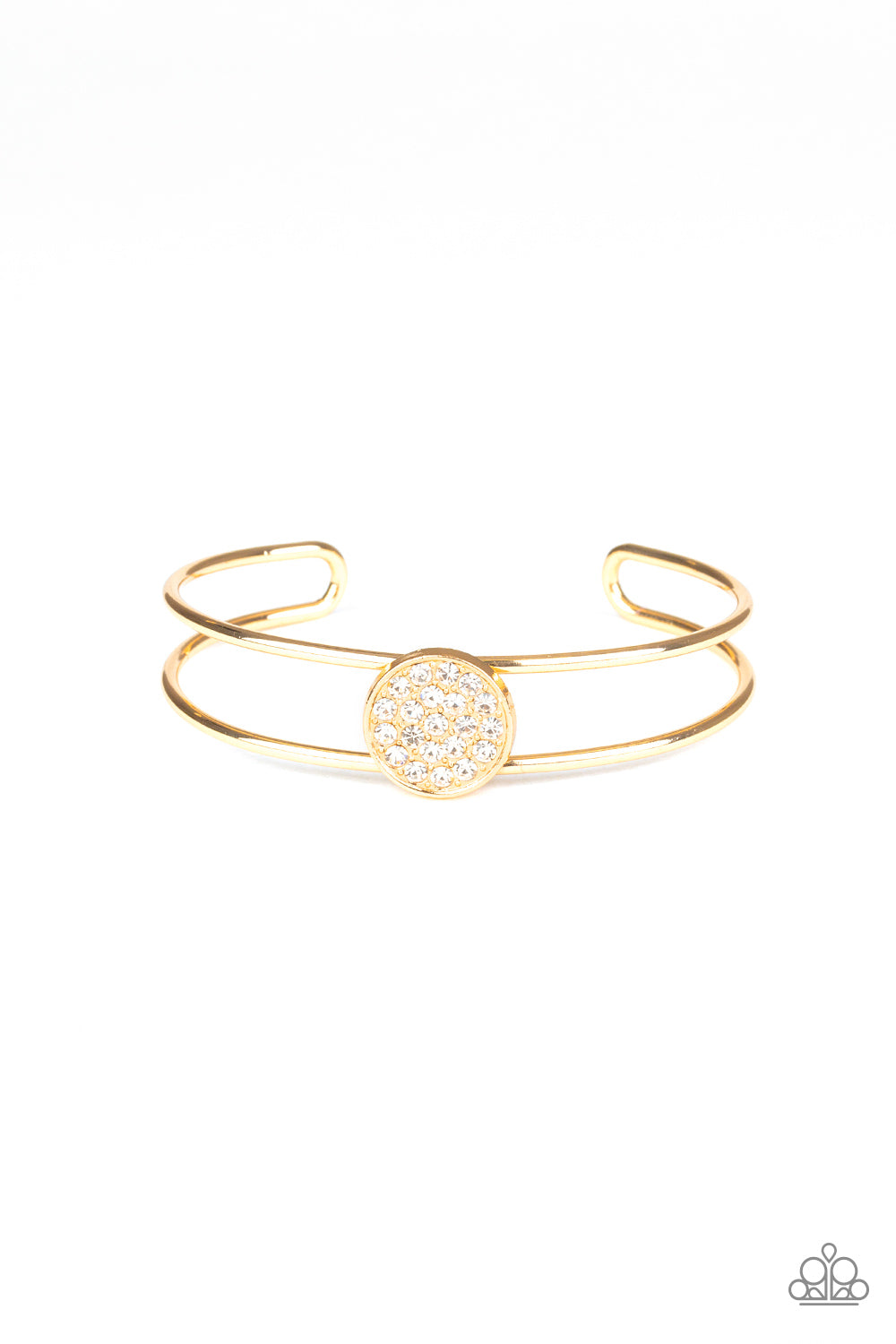 Dial Up The Dazzle - Gold Bracelet