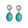 Western Oasis - Blue Earring