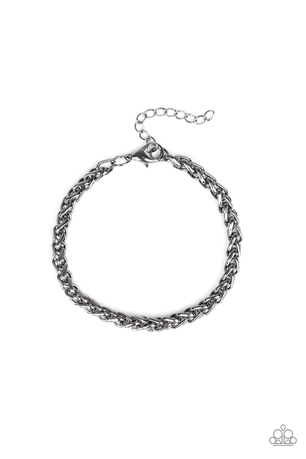 Knocked It Out Of The Park - Black Bracelet