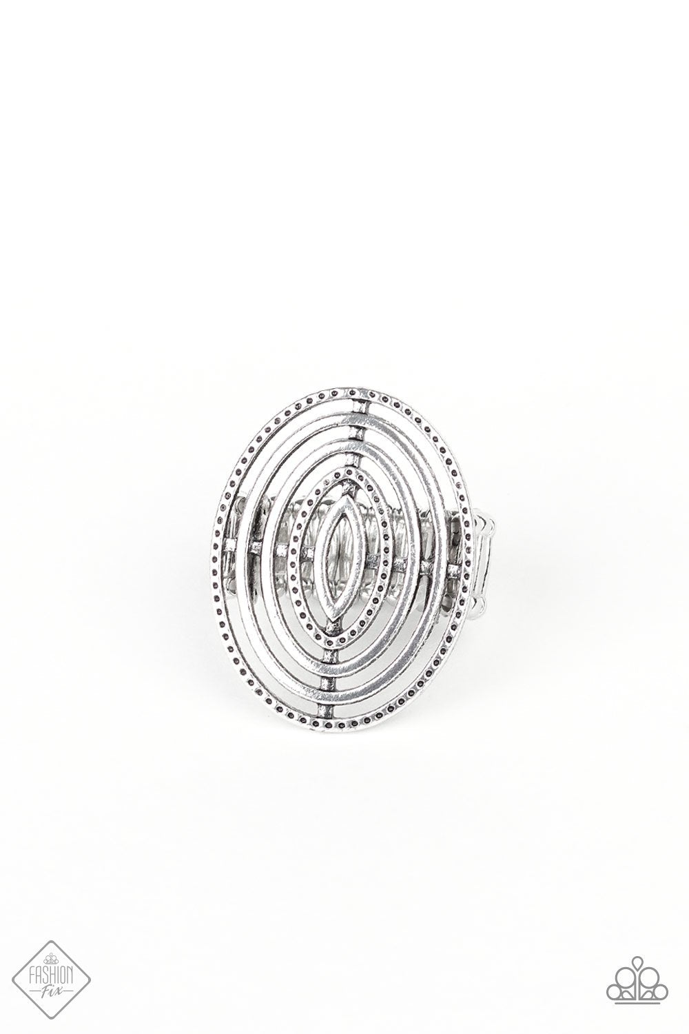Silver Center Target Ring-Sunset Sightings FF