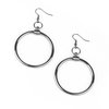Total Focus - Black Earrings