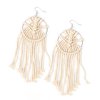 MACRAME, Myself, and I - White Earring